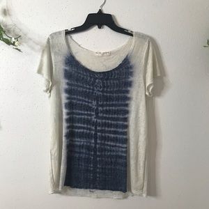 Urban Outfitters Tie Dye Raw Hem Tee